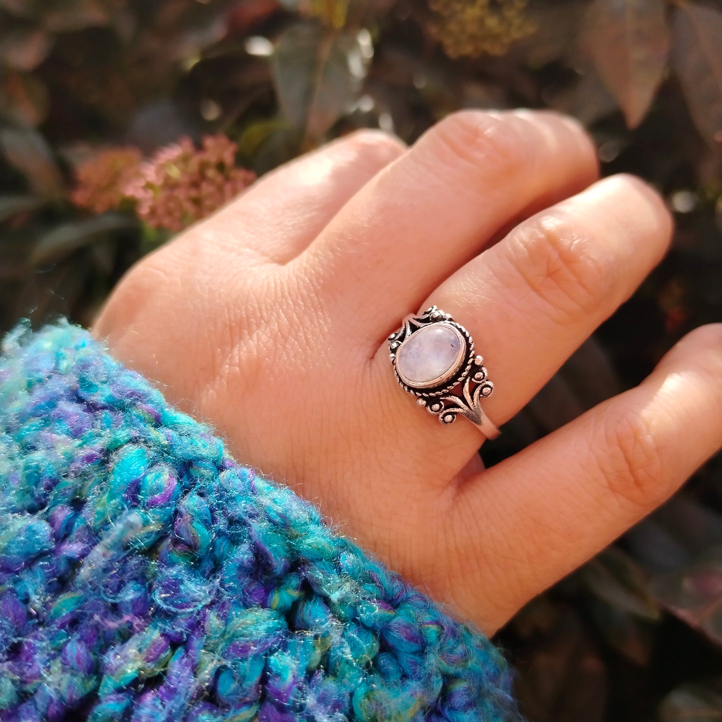 ANILLO SELAH PIEDRA LUNA