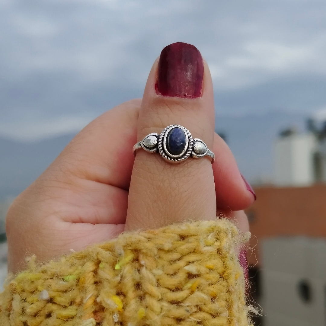 ANILLO ELARA LAPISLÁZULI